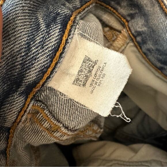 Levi's 501 Y2K Vintage Straight Leg Jeans Light Wash - Picture 11 of 15